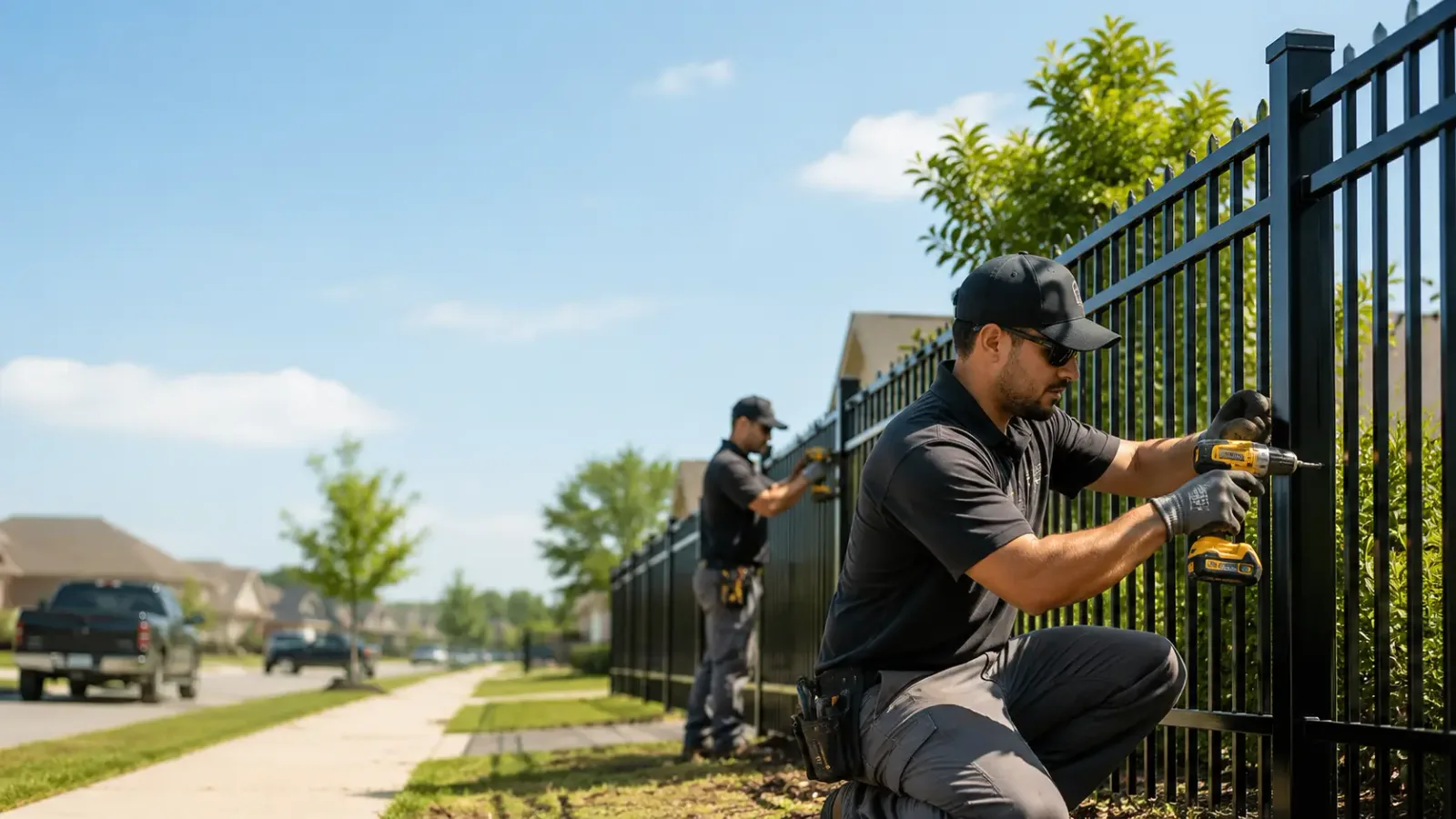 Metal Fence Installation in Wilmington, IL
